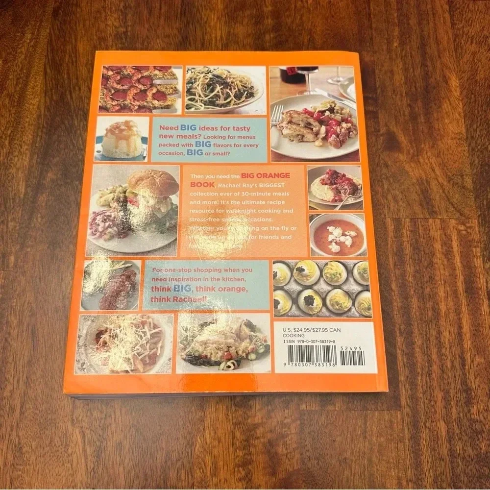 Autographed Rachael Ray’s Big Orange Book - Picture 3 of 3